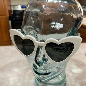 Saint Laurent SL181 003 LouLou Heart Sunglasses